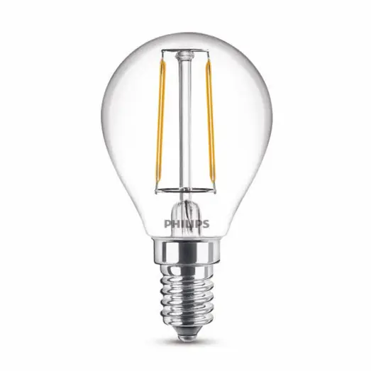 Philips Classic LED pære E14 25W 2 pack