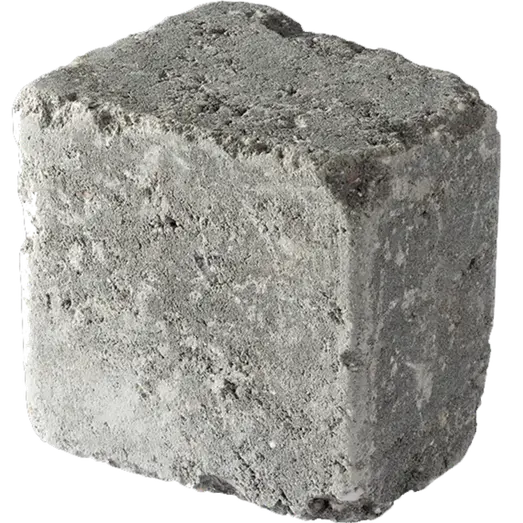 IBF Holmegaardsten®, lille cirkelsten, 9x14x5,5 cm, grå