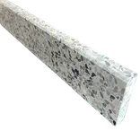 Terrazzo sokkelliste roma slebet overflade og top med fas 40x1,5x7,5 cm