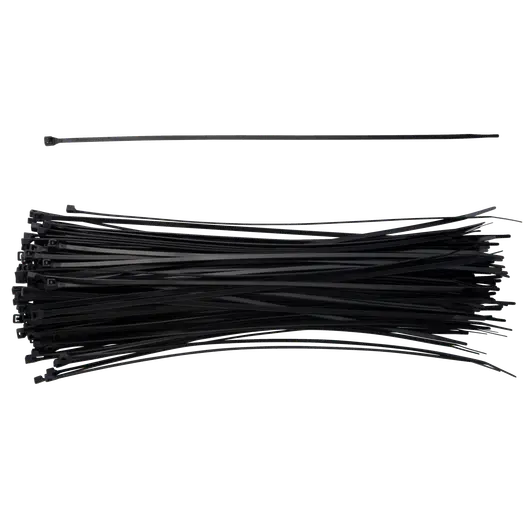 E-Line kabelstrips 4,8x203 mm 100 stk sort