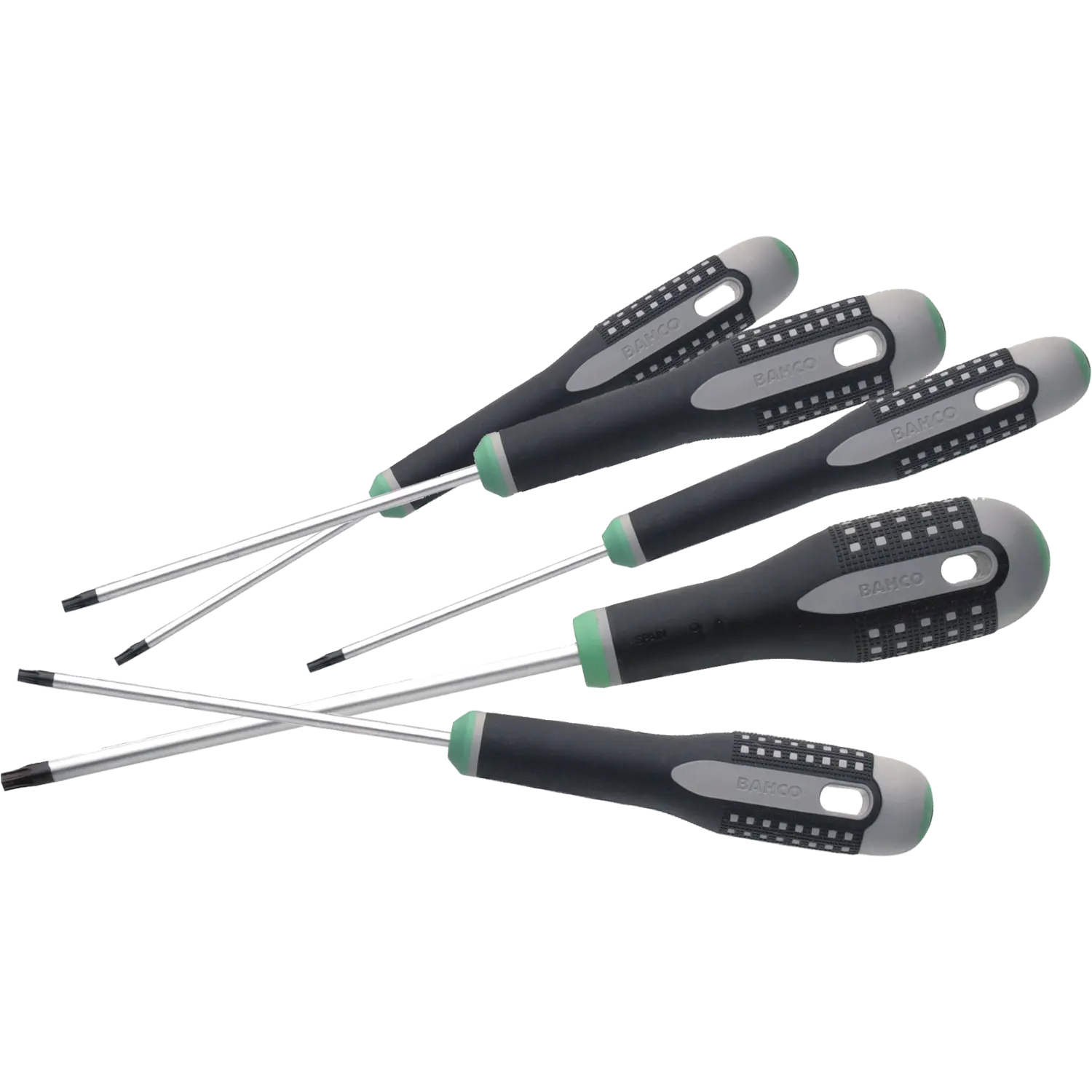 Bahco BE-9885 – Jeu De 6 Tournevis Ergo Torx, Manche Ergonomique Antiroulis, Acier Haut De Gamme