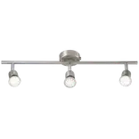 Nordlux Avenue spotskinne 3x3W børstet stål