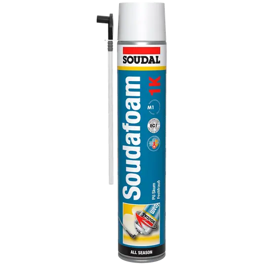 Soudal 1K Soudafoam helårsskum håndholdt 750 ml