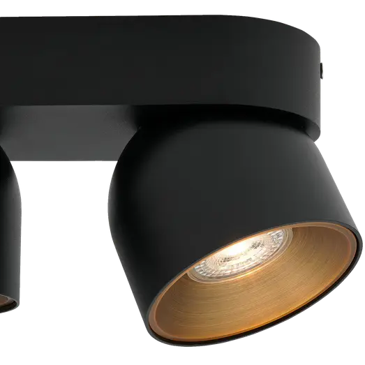 Nordlux Pitcher 2-spot spotlight GU10 sort