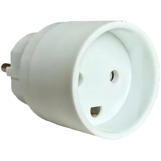 E-Line adaptermed jord til schuko/pind til DK udtag