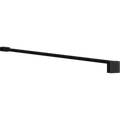 Scanbad brusestang 120 cm mat sort