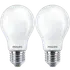 Philips Standard LED pære E27 40W 2 pack