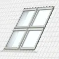 Velux EKW 0007E kombiinddækning til profileret tag B78 cm