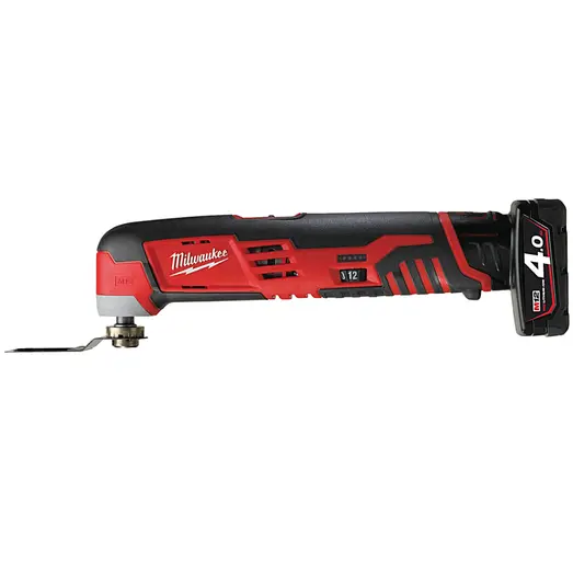 Milwaukee M12 BPP2D-402B skruemaskine og multicutter incl. bitssæt