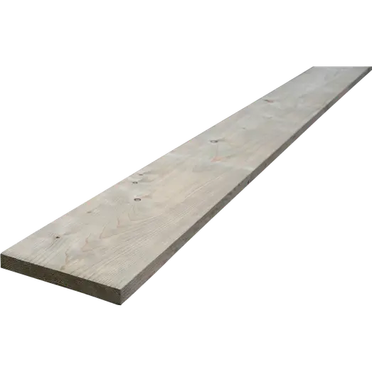 Gavlbrædder gran trykimprægneret 25x150 mm