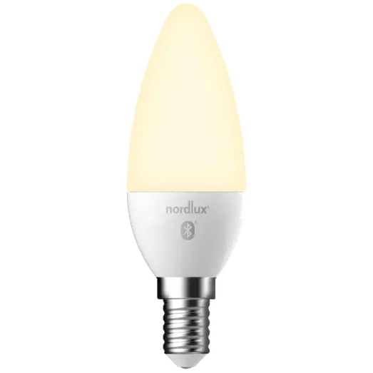 Nordlux smart pære LED E14 C35 4,7W hvid