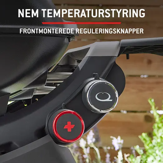 Weber® Q2800N+ gasgrill inkl. vogn