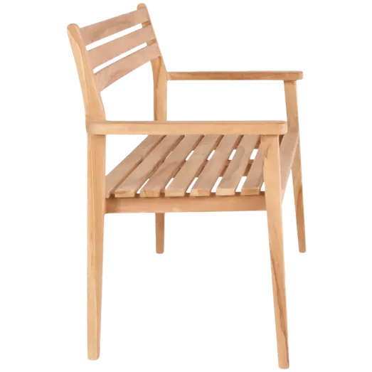 Dublin bænk med ryglæn