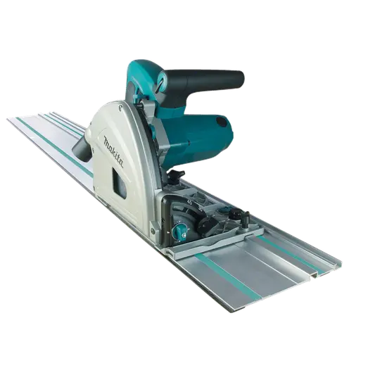 Makita dyksav 1300 Watt + 1,4M skinne SP6000J1