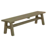 Plus Country plankebænk 177 cm