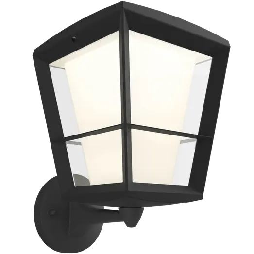 Philips Hue Econic udendørs væglampe sort