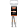 Staco 1/4" PH2 bit orange 89 mm 2 stk.