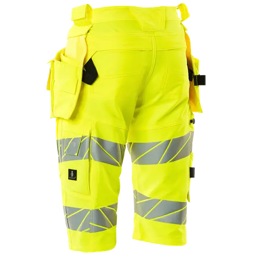 Mascot Accelerate Safe shorts lange med hængelommer hi-vis gul