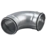 Duka metal bøjning DBU 90° Ø100 mm