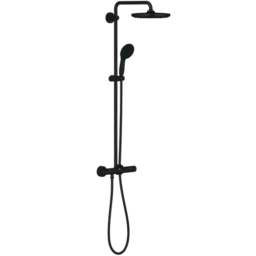 Grohe Vitalio Start System 250 Brusesystem m/termostat sort