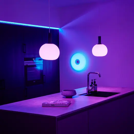 Nordlux Djay smart colour plafond og Bluetooth-højtaler