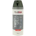 Plasti-Kote twist spraymaling 400 ml blank grå