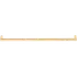 Greb til badskab børstet messing 192 mm