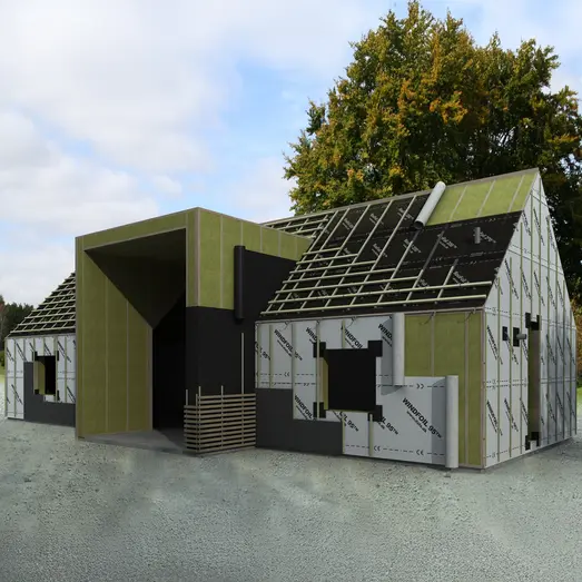 Dafa RooFoil 200 undertag sort 1,1x50m