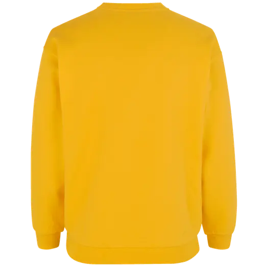 ID klassisk herre sweatshirt gul