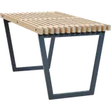 Plus Siesta Bord 138x76,5x72 cm grundmalet drivtømmerfarve