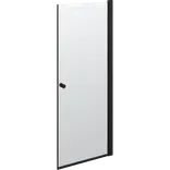 Scanbad brusedør 79x200 cm mat sort