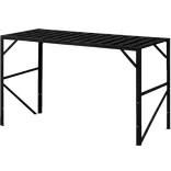 Halls alu bord sort