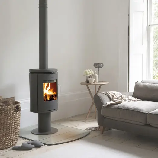 Morsø 6148 N/EN brændeovn - ø120 røgtud - sortmalet