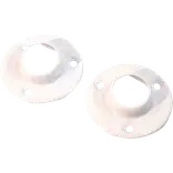 Roset Ø25 mm hvid 2 stk