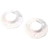 Roset Ø25 mm hvid 2 stk