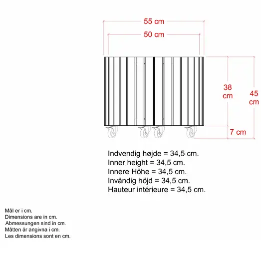 PLUS Circle plantekasse Ø55/45 cm ThermoWood®
