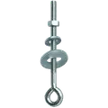 PN øjebolt M6x100 mm. elforzinket