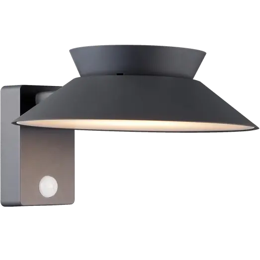 Nordlux Justina udendørs LED solcellampe antracit