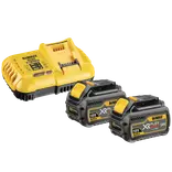 DeWALT DCB118T2 54V XR flexvolt oplader 2x6.0 Ah batterier