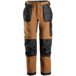 Snickers Workwear arbejdsbukser brun/sort