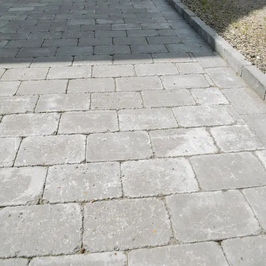 IBF Holmegaardsten®, halve, 14x10,5x5 cm, grå