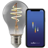 Nordlux smart pære LED E27 A60 4,7W røgfarvet