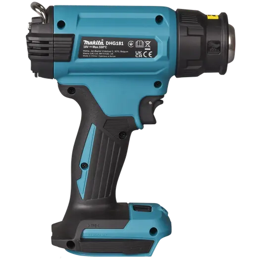 Makita DHG181ZJ varmepistol 18V LXT solo