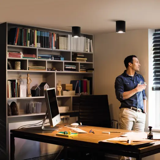 Philips hue spotlys pillar GU10 sort