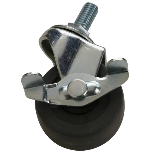 Transport hjul m/bremse og bolt Ø50 mm