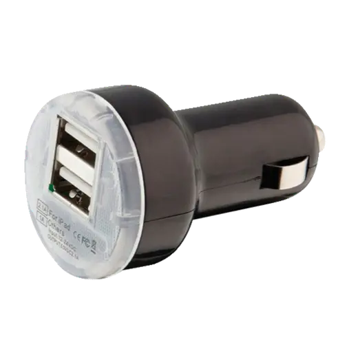 Bycph Adapter - 12V Dual Billader til 2 x USB