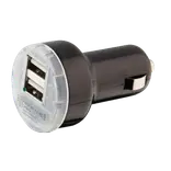 Bycph Adapter - 12V Dual Billader til 2 x USB