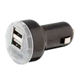 Bycph Adapter - 12V Dual Billader til 2 x USB