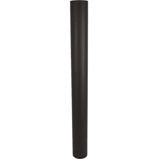 Varde pejserør sort, 150 cm