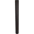 Varde pejserør sort, 150 cm
